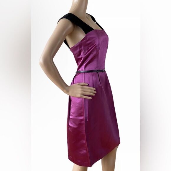 Dolce& Gabbana Elegant Pink and Black Women's Dress, US6 - Picture 2 of 8